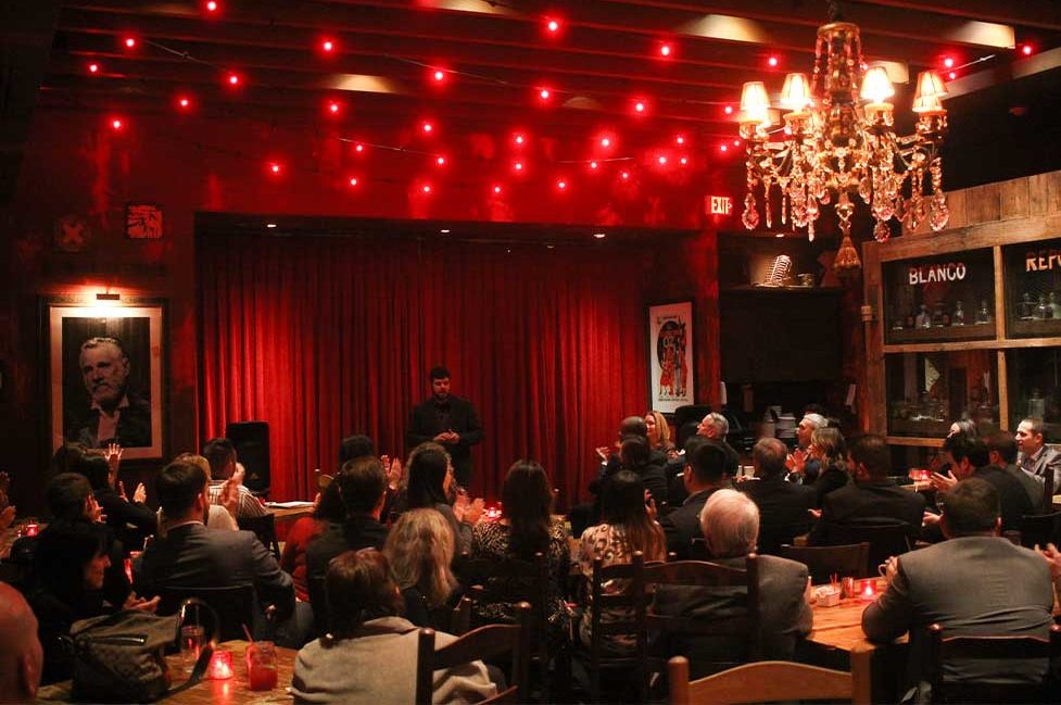 Magician NYC Harrison Kramer Performing a Parlor Magic Show for a corporate event in New York City